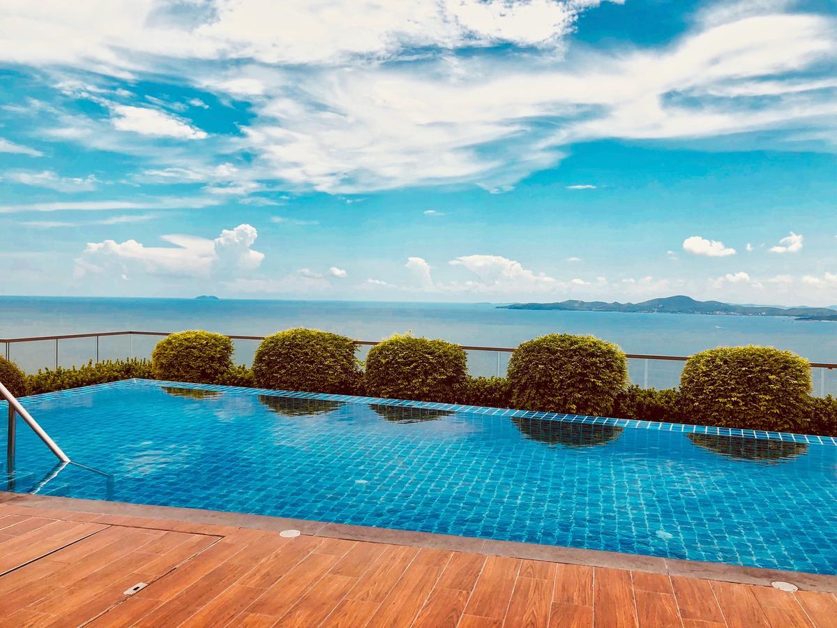 Ferienwohnung The Peak Towers Pattaya Exterior foto