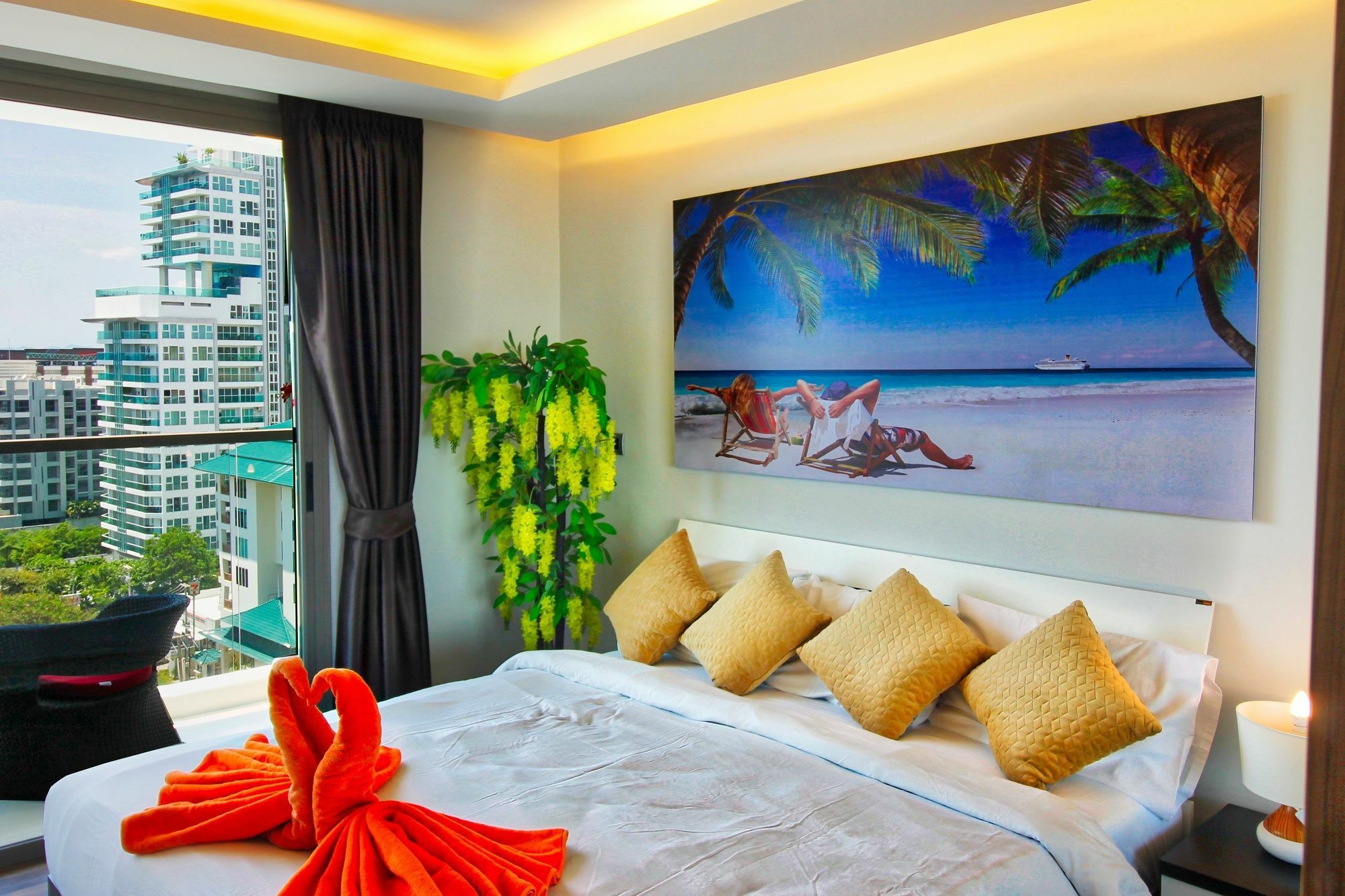 Ferienwohnung The Peak Towers Pattaya Exterior foto